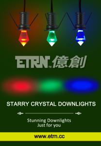 China 1W Starry Crystal Downlights DC 12V Super Bright MINI LED Single Recessed Spotlights wholesale
