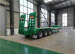 Gooseneck Lowboy Semi Trailer Leaf Spring Suspension With Equalizer Beam