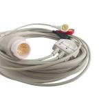HP 3 Lead One Piece Ecg Cable Medical Patient Ekg Lead Wires