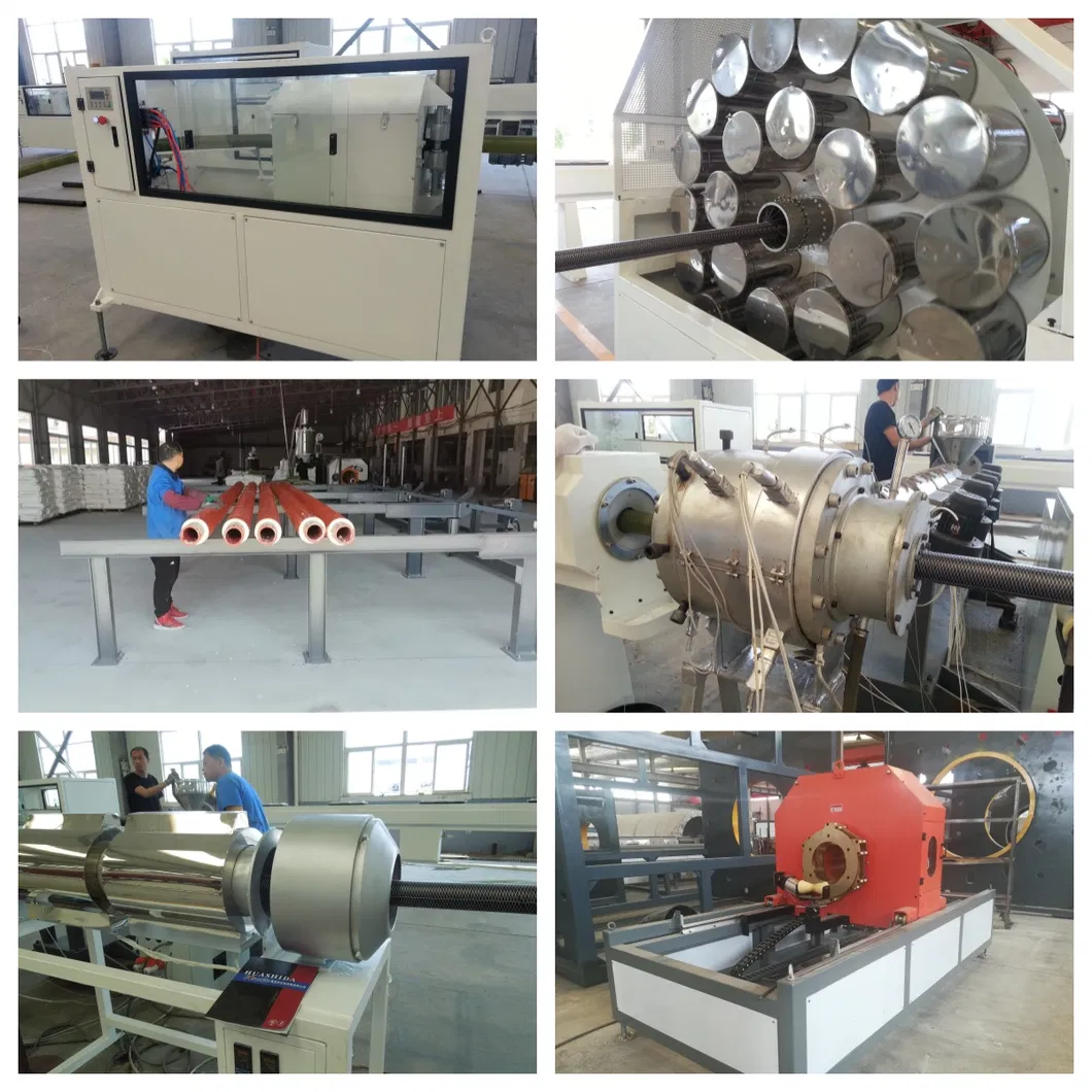 One Step Pert Fiber-Enhanced Flexible PU Insulated Pipe Integrated Production Line