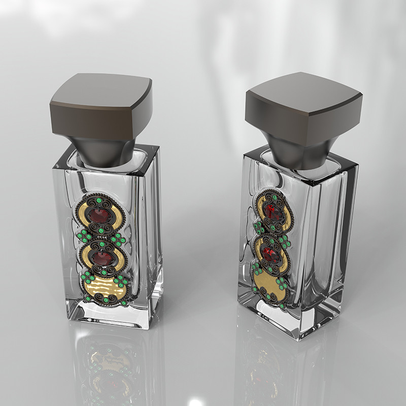 Customized Zamac Fragrance Cap 48.8g In Colorful Design For Perfume Bottles