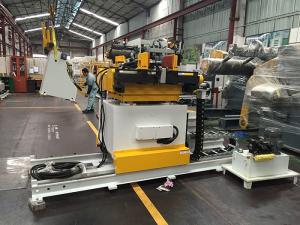 China Low Noise Plate Leveling Machine , Plate Leveler Pneumatic Straightening Machine wholesale