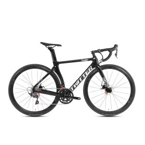 China Carbon Fiber Road Bike 700C Thru Axle 142mm Disc Brake SHIMANO 105 R7000 Speed wholesale