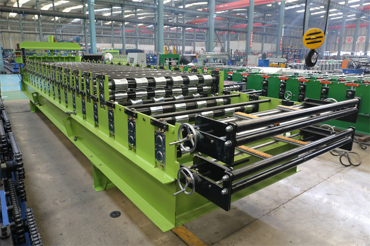 Metal Roof Wall Panel Double Layer Roll Forming Machine Steel Sheets