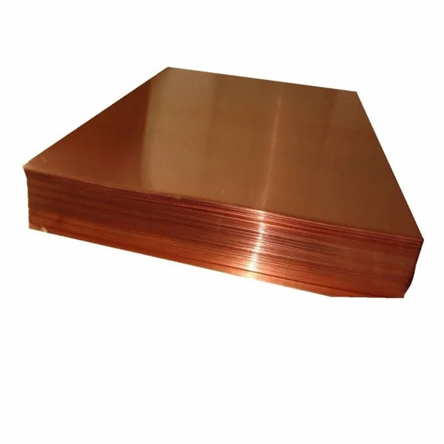 Polished H65 H68 H80 Decorative Copper Sheets Cold Rolled Round Rectangular Square