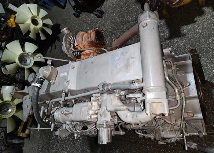 6HK1 Used Engine Assembly For Excavator ZX330-3 / SY285C Electronic Water Cooling