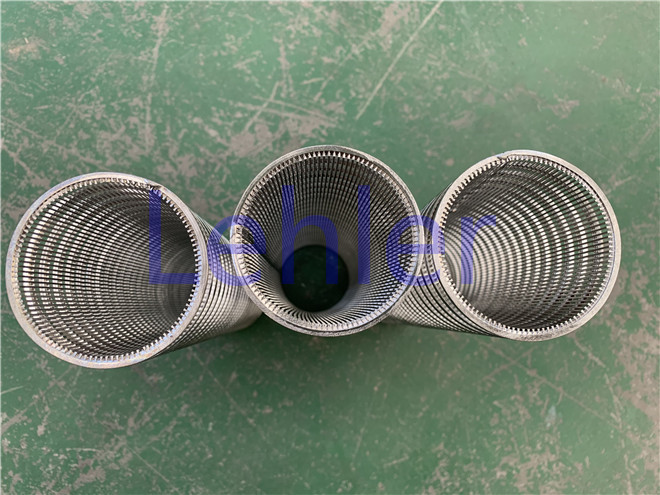 Dimension 63.5*266mm Slotted Screen Non - Clogging With Smooth Wire Surface