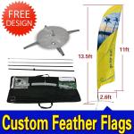 Promotional Swooper Feather Flags