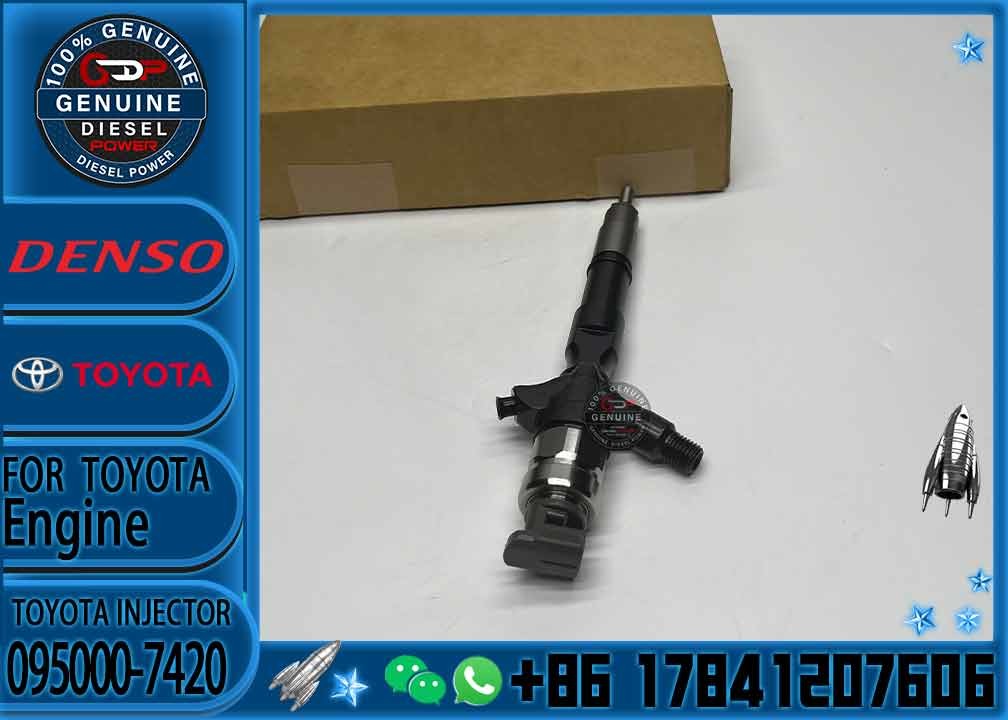 23670-30250 23670-30310 0950007420 Common Rail Diesel Fuel Injector 095000 7420 095000-7420 for Toyota