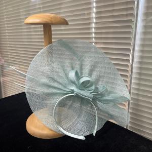Millinery Supplies Headband Sinamay Hat Stylish 15*15 cm