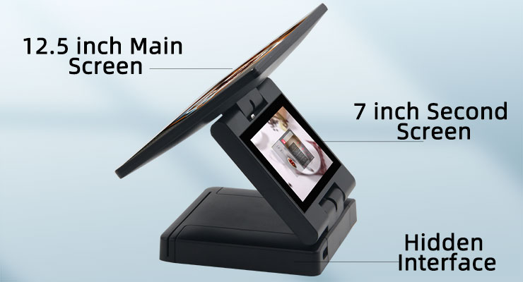 Android Touch POS All in One Cashier System with Optional External Thermal Printer