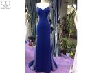 Sexy Diamond Mermaid Prom Dress , Sweetheart Fishtail Dress See Through Style