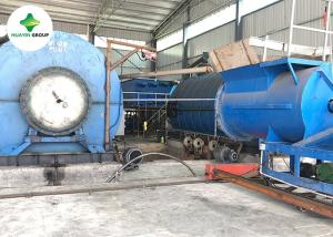 China Full Automatic Waste Tyre Pyrolysis Plant Furnace 10 Ton wholesale