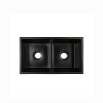 PSON 10'' Double Bowl Quartz Kitchen Sinks