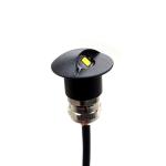 1W Aluminum Black Casing Eyelid Patio Walkway Lights