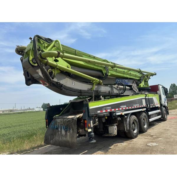 Used Zoomlion Concrete Pump Truck 49m Heavy Machinery for sale