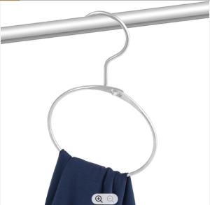 China 120mm Metal Scarf Hanger , Bathroom Metal Scarf Holder wholesale