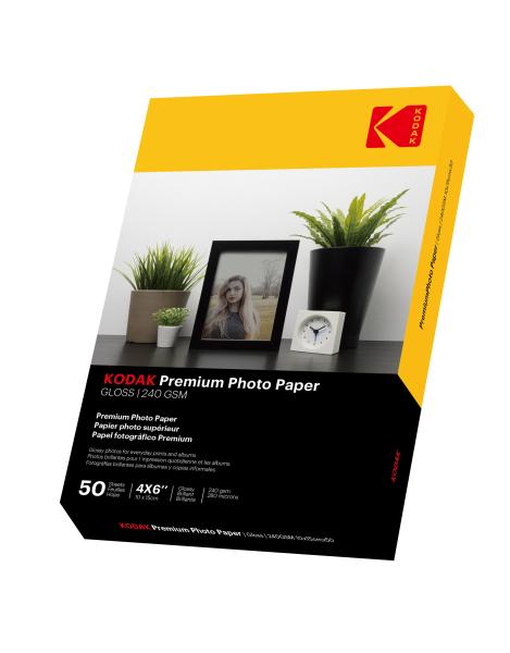 Glossy RC Kodak Inkjet Photo Paper Instant Dry 100% Waterproof 280gsm No