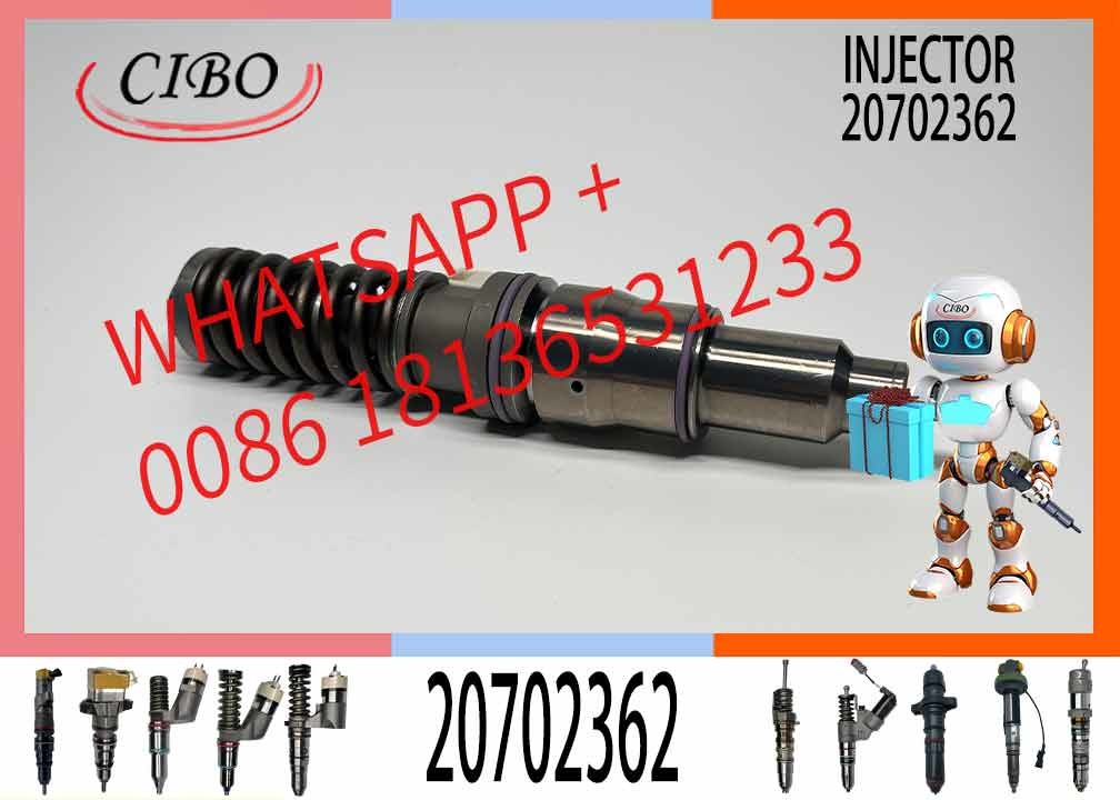 Injector 20702362 Mp7 MP8 Truck Parts 20547351 20708597 20747787 Engine Common Diesel Rail Fuel Injector