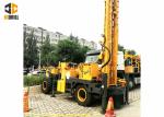 4.5m Drill Pipe Length Water Well Drilling Rig 400m Deep Trailer Mounted