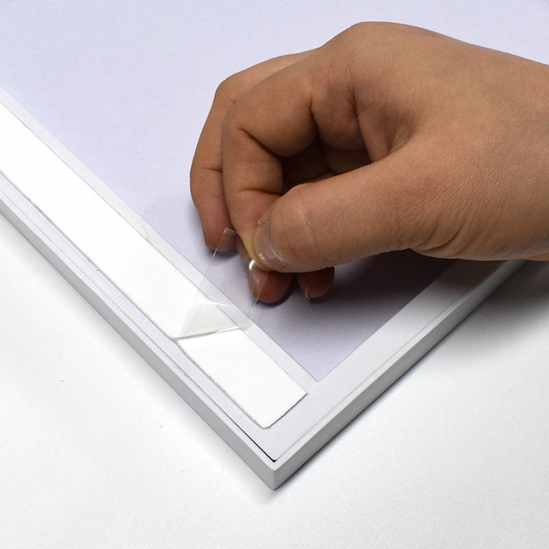 ODM 8x12'' 8x8'' Peel And Stick Photo Frames White Black For Wall