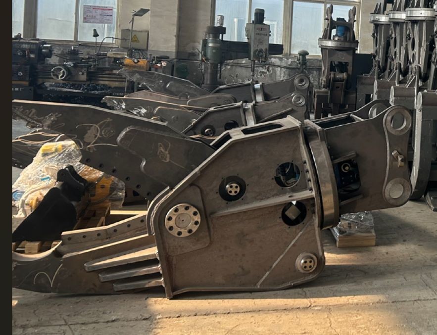 Hydraulic Demolition Pulverizer For Kobelco Excavator SK200 Volvo EC210 Komatsu PC220