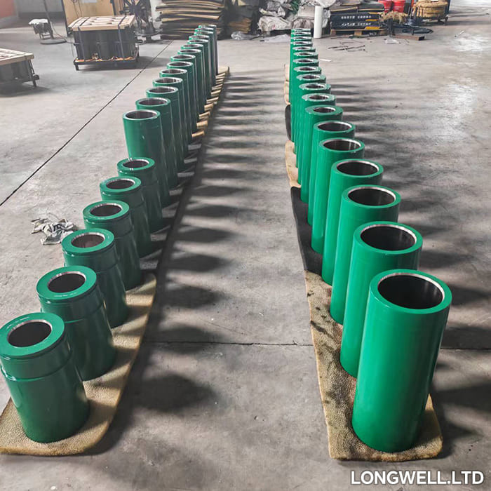 Bomco F1600 Triplex Mud Pump Liner corrosion resistant Drilling Mud Pump Liner