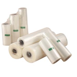 China Custom Transparent Embossed Vacuum Sealer Rolls Food Grade Packaging wholesale