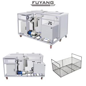 China 264L Multi Tank Ultrasonic Cleaner For Plastic Moulds Industrial Ultrasonic Bath SUS304 wholesale