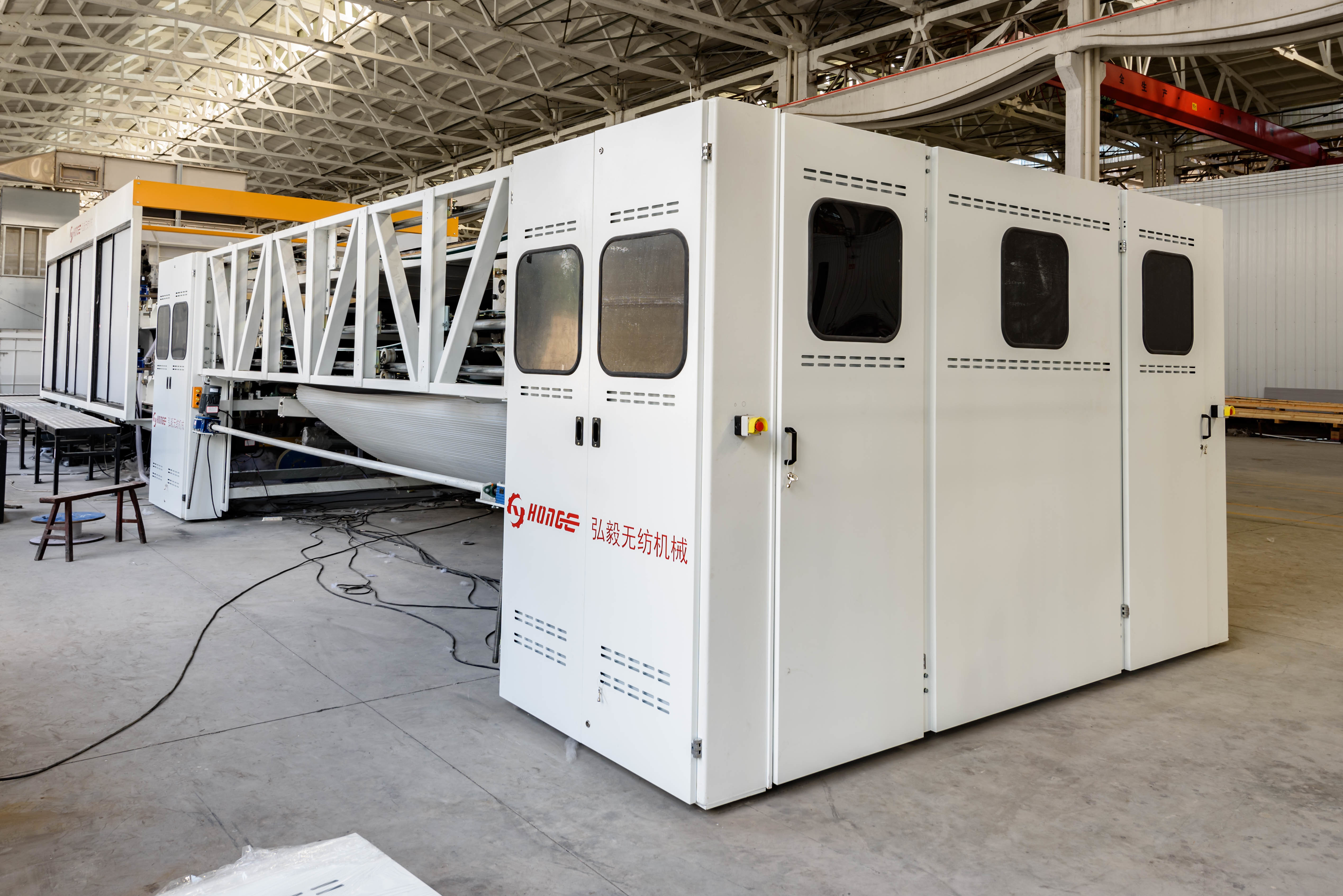China 380V Automation Control Cross Lapper Nonwoven Machine wholesale