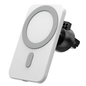 China FCC Magnetic Wireless Car Charger , 15w Air Vent Car Mount Phone Holder wholesale