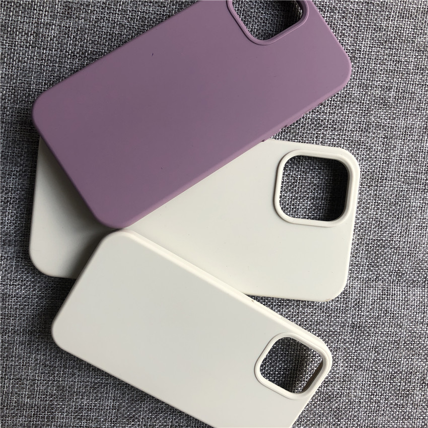 Apple Iphone Mobile Phone Silicone Cases multicolor anti shock With Logo