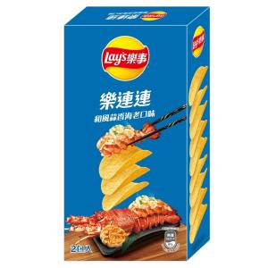 China Bulk Deal: Popular Lays Japanese Garlic Seafood-Flavored Potato Chips - Economy Pack 166g wholesale