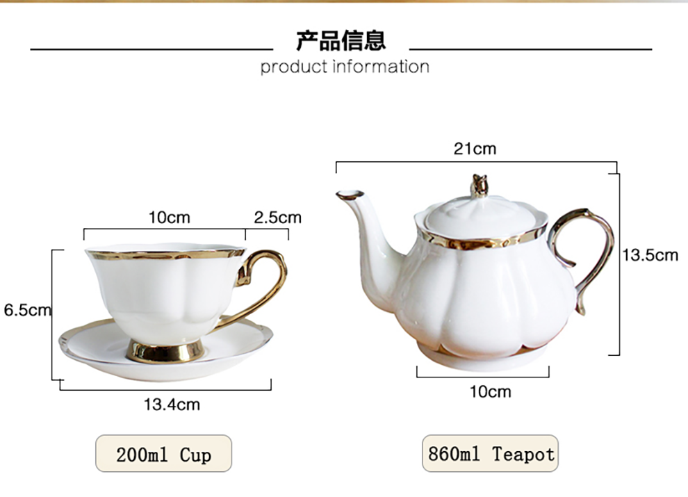 Nordic Tea Pot Set Sustainable Porcelain Japanese Tea Pots and Stoneware Cups