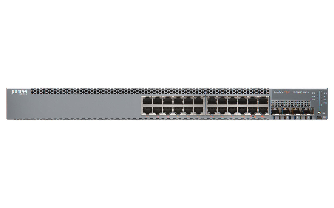 EX2300-24P EX-24 Port Ethernet Switch Full-Duplex Half-Duplex for Smooth Data Transmission Performance