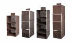 Hanger Organizer Non Woven Storage Boxes Closet Hanging Storage Bags Rose