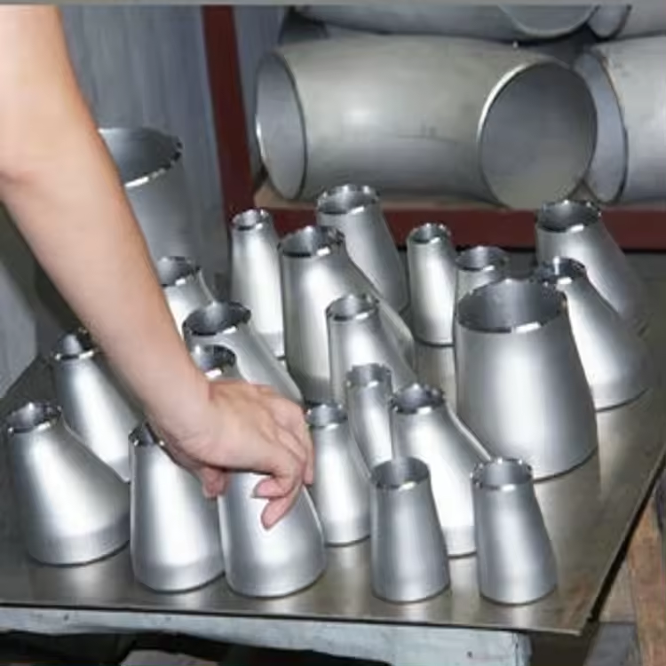 Sanitary Stainless Steel 2205 Duplex 2 6 Inch 6" to 8" 12 4 Type Flange Connection Customizable OEM Reducer Tri Clamp Tee