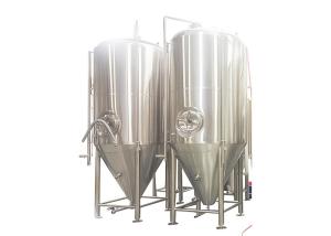 China 300L Stainless Steel Conical Fermenter Fabricated Skilled Argon Arc Welding wholesale
