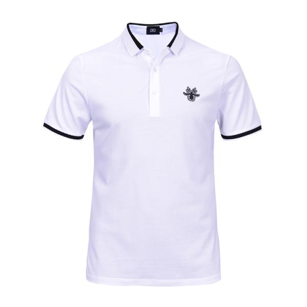 men's fashion polo shirt short sleeve custom made men shirts