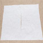 Disposable 30*41CM Massage Face Cradle Covers Spunlance Cotton