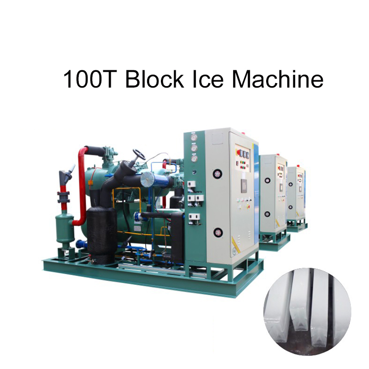 1 Ton 3kw Ice Block Making Machine Icemedal Small Type High Productivity
