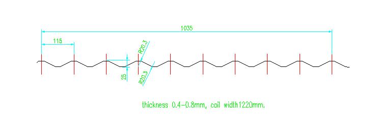Roof / Wall Panel Double Layer Roll Forming Machine Forming Speed 12m Per Minute
