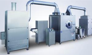 China Capacity 150kgs Full Automatic Tablet Film Coating Machine Touch screen wholesale