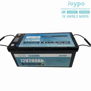 China 24V 100Ah Fast Charge Lithium Ion Battery Solar RV LiFePO4 Battery Pack wholesale