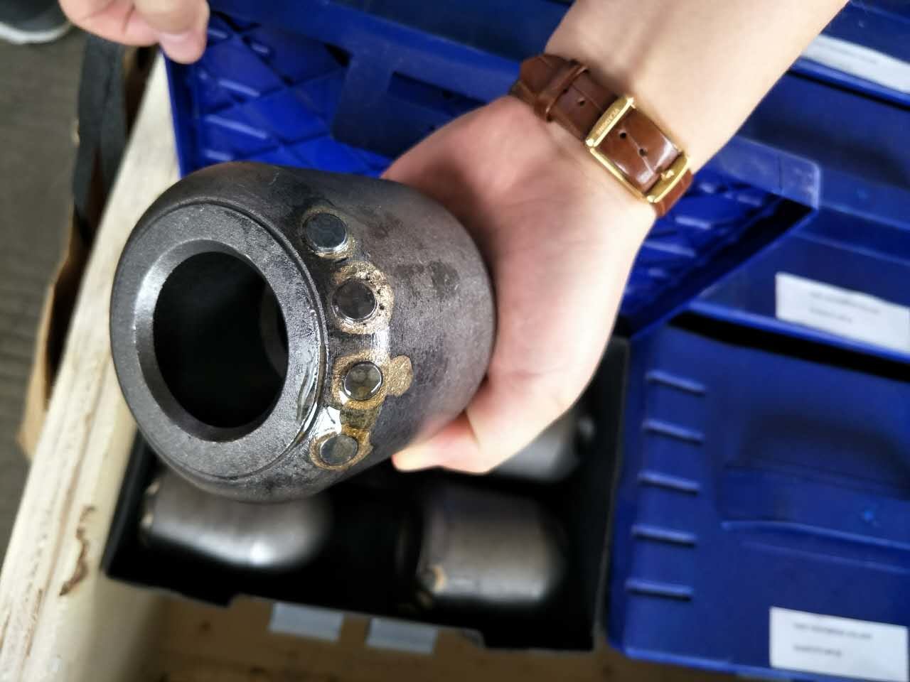 42CrMo + Tungsten Carbide Drilling Teeth Foundation Piling Drill Bits