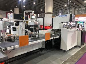 China Safety Cardboard Box Manufacturing Machine Visual Manipulator Positioning wholesale