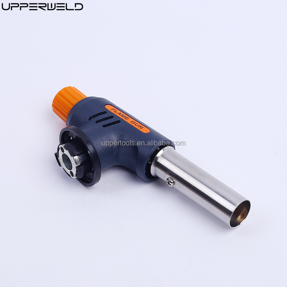 Heating Torch High Energy Porcelain Pressure Ignition Blow Torch Butane Gas Flame Torch for BBQ Camping Brazing