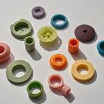 Chemical Resistant Custom Rubber EPDM NBR NR Silicone Moulding Parts