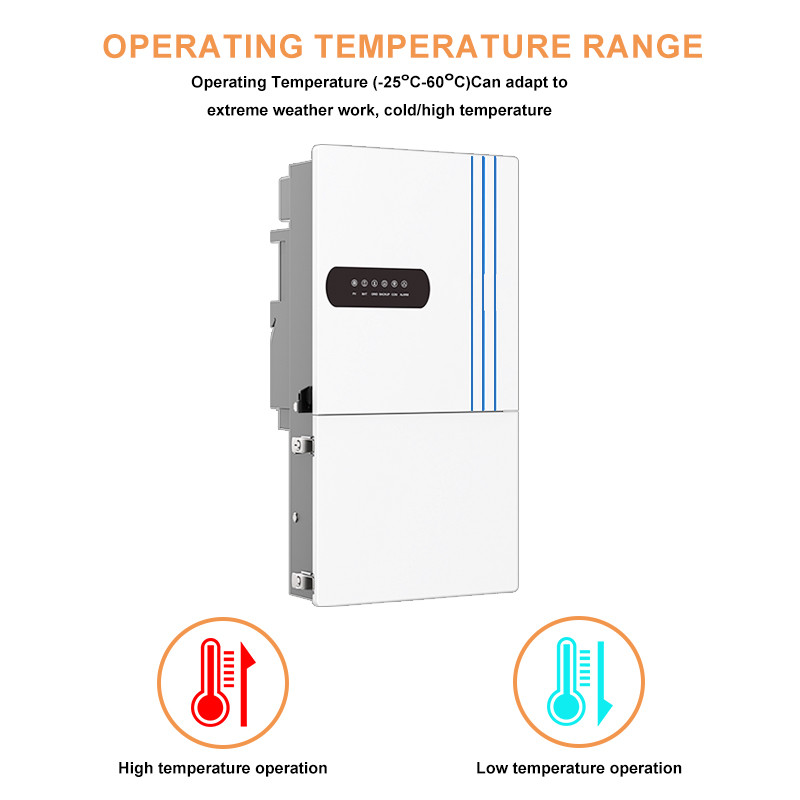 50Hz/60Hz Frequency Hybrid Solar Inverter 10kw for Off Grid Applications