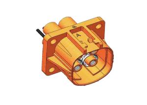 China DIN EN60529 Waterproof Battery Connectors IP67 Battery Receptacle Socket wholesale
